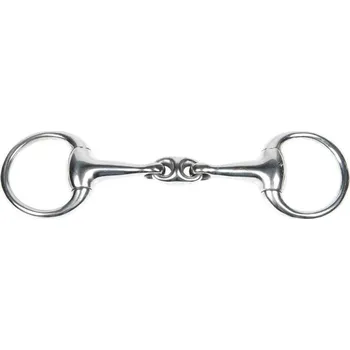 Udidlo pro koně Udidlo oliva HARRY'S HORSE Pony Oval dvakrát lomené 12mm/10,5cm