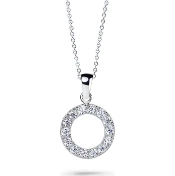 Přívěsek ŠPERKY-NM, Přívěsek se zirkonem bílé zlato 1589