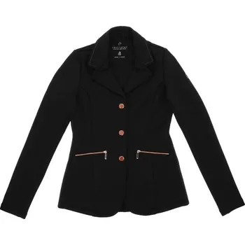 Jezdecké sako Dámské závodní sako EQUITHEME Athens černé (34)