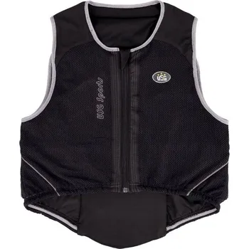 Motocyklový chránič Bezpečnostní chránič páteře USG Precto Quick černý/šedý (5XS)