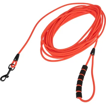 Vodítko pro psa TIAKI Neo Comfort stopovací vodítko červené - 10 m délka, 6 mm šířka