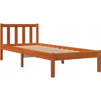 Postel Samostatná dřevěná postel VidaXL 1 60x120 vícebarevná