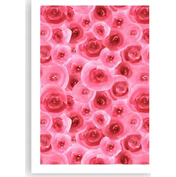 Obraz Plakát bez rámu do obývacího pokoje ložnice 50x70 květiny moderní módní obraz