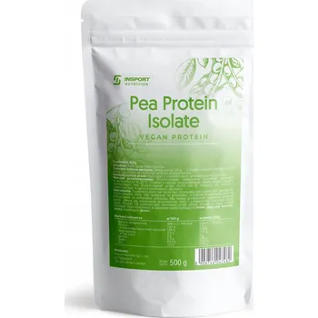 Protein Hrachový protein Insport Nutrition veganský protein v prášku 500 g přírodní
