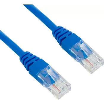 Datový kabel Xtendlan Patch kabel Cat 5e UTP 3m modrý
