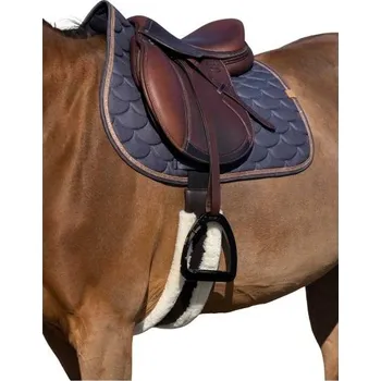 Všestranná podsedlová dečka EQUITHEME Khadi tmavě šedá VS