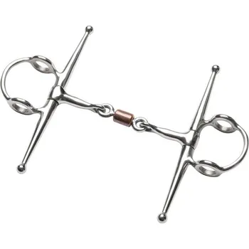 Udidlo pro koně Udidlo fuga FEELING s roubíkem dvakrát lomené 125mm/11mm