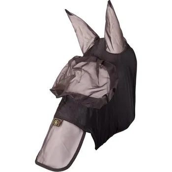Vybavení pro koně Maska proti hmyzu BR s nosem black (S)