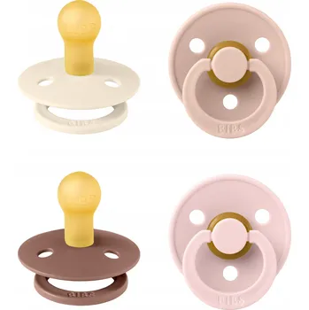 dudlíky Dudlík Bibs kulatý kaučuk 0+