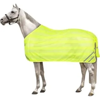 Deka pro koně Reflexní síťovaná deka HORZE žlutá 125cm