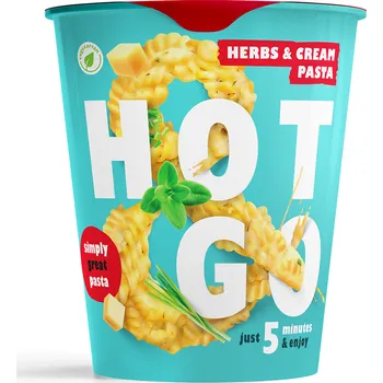 Kostera TĚSTOVINY SE SMETANOVOU OMÁČKOU A BYLINKAMI Balení: Kelímek 68g