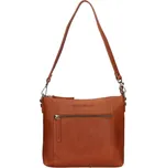 Dámská kožená crossbody kabelka The Chesterfield Brand Faro - koňak