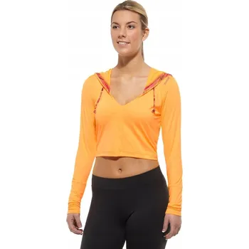 Dámské tričko Tréninkové tričko s dlouhým rukávem Reebok M červené