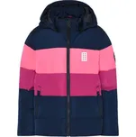 Dívčí bunda Lego Wear JIPE 705 - růžová/modrá 110