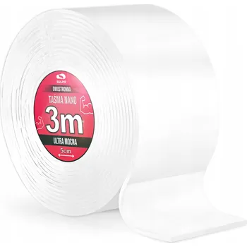 Lepicí páska Odolná 3m samolepicí páska na dřevo a plast, šířka 5 cm, SULPO