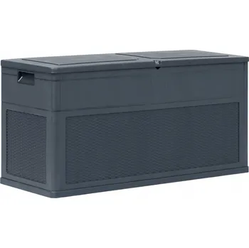 Úložný box Zahradní úložný box plast 1 l černý