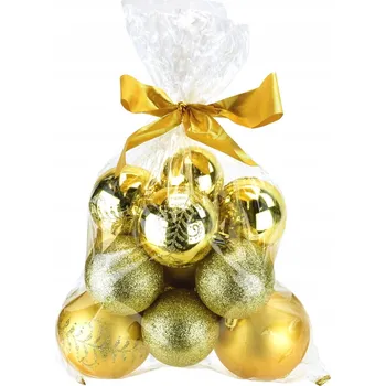 Vánoční dekorace Zdobená Vánoční Koule , Smíšené sady 8 cm 14 ks
