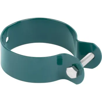 Příslušenství pro plot Strend Pro Svorka , METALTEC FA005, 60 mm, zelená, pro kulatý sloupek, RAL6005