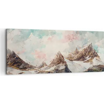 Obraz Foto obraz na plátně canvas 100x40 krajina obývací pokoj ložnice na zeď velký