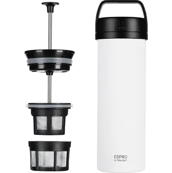French press French press kávovar ULTRALIGHT PRESS P0 470 ml, bílá, nerezová ocel, Espro - doprava zdarma od 2999 Kč