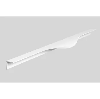 NÁBYTKOVÁ ÚCHYTKA BÍLÁ LESKLÁ FE9 446 FRÉZOVANÁ