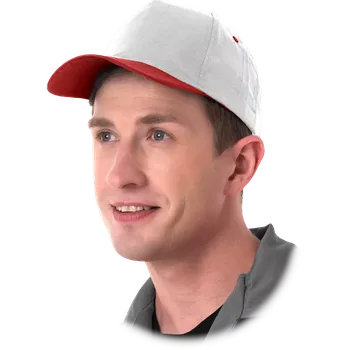 Čepice Reis CZ WC Kšiltovka White/Red