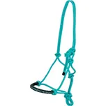 Provazová ohlávka USG Two-Toned tyrkysová SHETTY/PONY