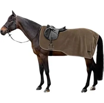 Deka pro koně Bederní deka HORZE Maequess fleecová walnut 155cm