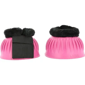 Koňské kamaše Zvony NORTON Soft s beránkem růžové (XL)