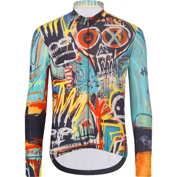 cyklistický dres HOLOKOLO Cyklistický dres s dlouhým rukávem zimní - WILDLY II WINTER - vícebarevná 5XL