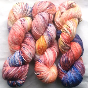 Příze Ručně barvená příze Merino 021 Ručně barvená příze Merino