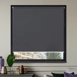 FOA Látková roleta, Břidlicová, LE 140 Strana ovládání_barva profilu_ALZA: Bílý profil, Levá strana ovládání, Montáž_ALZA: Zavěšení - bez vrtání, Šířka_x_Výška_ALZA: , 130 x 150 cm