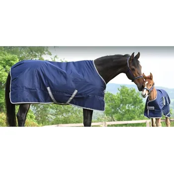 Vybavení pro koně Výběhová deka BUCAS Freedom 150g navy 110cm
