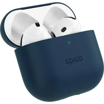 Mobilní telefon Epico silikonové pouzdro pro AirPods 4 - modrá