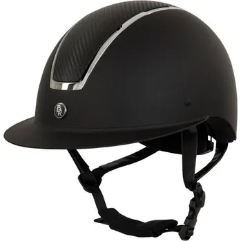 Cyklistická přilba Bezpečnostní helma BR Omega Painted black/chrome (55-57)