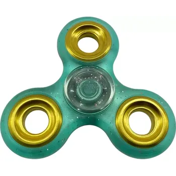 Gadget Fidget Spinner, Glitter tyrkysový