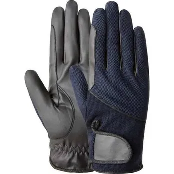 Jezdecké rukavice Dámské rukavice HORZE Leni Summer tmavě modré (9)