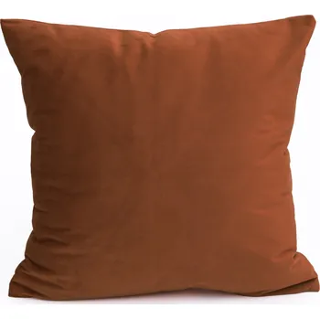 Povlak na dekorativní polštářek Sametový povlak na polštář Cesar 40 x 40 cm - terakota