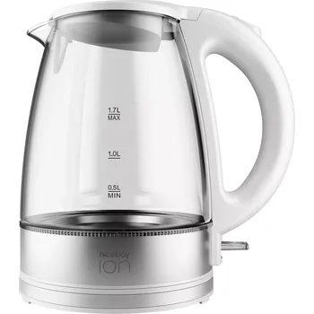 Rychlovarná konvice Niceboy ION Kettle K1 Crystal Glass Wh