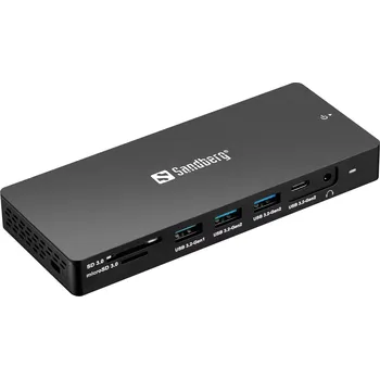 USB hub Sandberg USB-C 13v1 DockingStation Pro