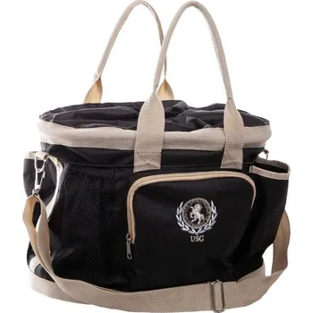 Čištění pro koně Taška na čištění USG Big černá/béžová