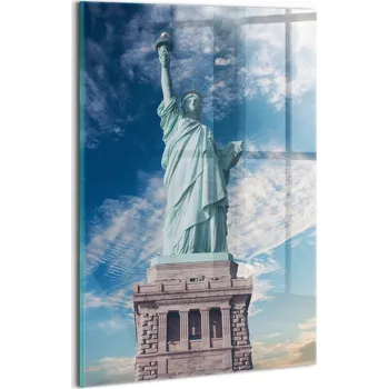 Obraz Tvrzené Skleněné Obrazy do Jídelny: Socha Svobody, New York