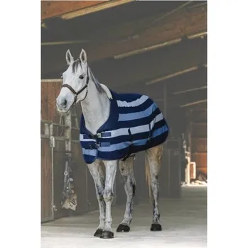 Deka pro koně Odpocovací deka EQUITHEME Confortech Polar tmavě modrá 125cm