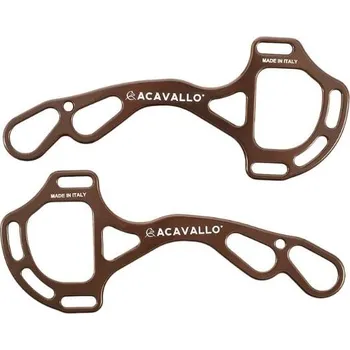 Udidlo pro koně Hackamore ACAVALLO Alupro brown