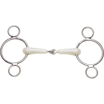 Udidlo pro koně Udidlo pessoa FEELING Flexi jednou lomené 145mm/21mm