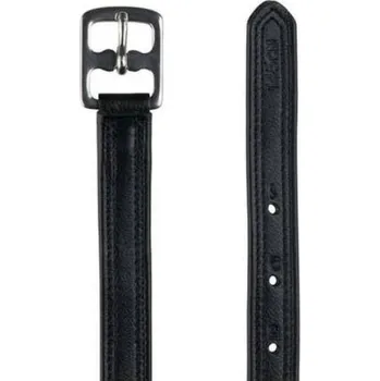 Třmenové řemeny HORZE černé 125cm