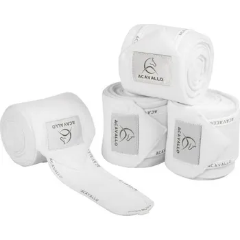 Vybavení pro koně Bandáže ACAVALLO nežmolkující white