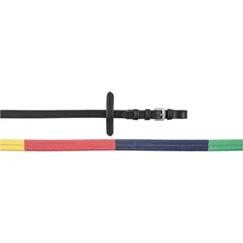 Otěže SUPREME Multicolor rubber black FULL