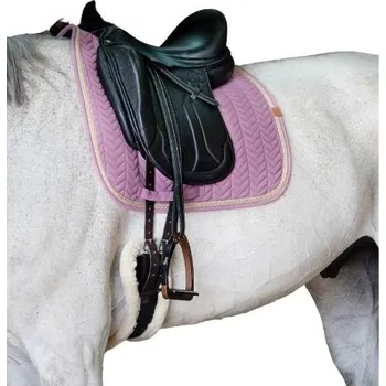 Drezurní podsedlová dečka EQUITHEME Softy levandulová DR