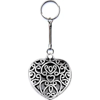 Přívěšek kov srdce 30x30mm